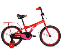 Велосипед FORWARD CROCKY 18 18, 1 скорость, красный/фиолетовый 1BKW1K1D1020