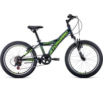 Велосипед FORWARD DAKOTA 20 2.0 20, 6 скоростей, рост 10.5, серый/желтый RBKW1J106006