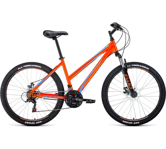 Велосипед FORWARD IRIS 26 2.0 disc, рост 17, оранжевый RBKW1M16E006 1