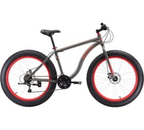 Велосипед BLACK ONE Monster 26 D, черный/серый, размер рамы 20" H000016538