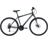 Велосипед BLACK ONE Onix 26 D, чёрный/серый/зелёный, размер рамы 20" H000016564