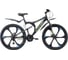 Велосипед BLACK ONE Totem FS 26 D FW черный/серый/синий, размер рамы 16" H000016517 1