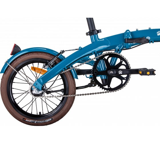 Велосипед BEARBIKE Budapest, рост OS, 2019-2020, синий, RBKB0Y6G3004