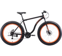 Велосипед BLACK ONE Monster 26 D, чёрный/оранжевый, размер рамы 20" H000016536