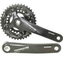 Система PROWHEEL ZEPHYR-551, 24/38T, 175 мм, AL-6061-T6, под квадрат, CHAINLINE:48.5, BCD:104/64, черный H000017505