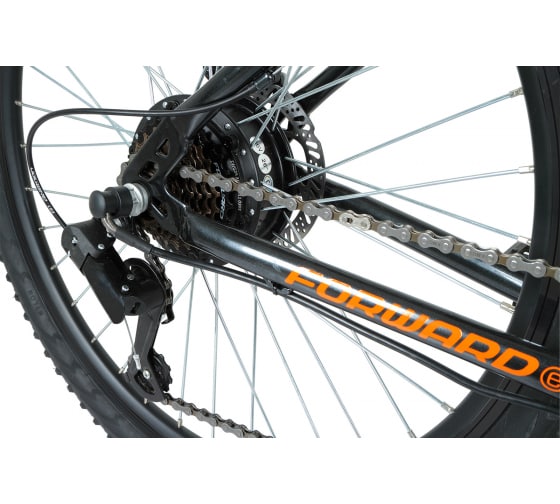 Велосипед FORWARD CYCLONE 26 2.0, disc 250w, рост 19, серый 1BKW1E167002 2