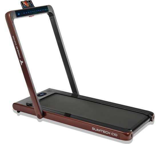 Беговая дорожка BRADEX Titanium Masters Slimtech C10 коричневая TM Slimtech C10 COFFEE