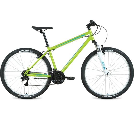 Велосипед FORWARD SPORTING 27.5, 1.2, рост 19, зеленый/бирюзовый RBKW1M17G012 1