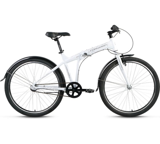 Велосипед FORWARD TRACER 3.0, рост 19, 2017-2018, белый RBKW8R263005