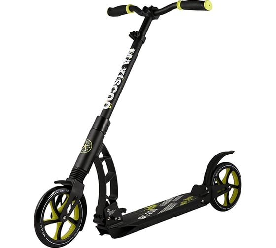Двухколесный складной самокат MAXISCOO зеленый GX-200 MSC-GX200-GR