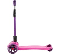 Трехколесный самокат MAXISCOO со светящимися колесами, розовый Junoir Delux MSC-J081901D