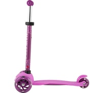 Трехколесный самокат MAXISCOO со светящимися колесами, розовый Baby MSC-B082001