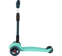 Трехколесный самокат MAXISCOO со светящимися колесами, мятный Baby Delux MSC-B072004D