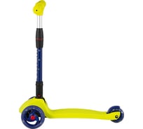 Трехколесный самокат MAXISCOO со светящимися колесами, салатовый Baby Delux MSC-B072003D