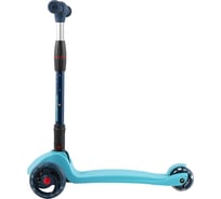 Трехколесный самокат MAXISCOO со светящимися колесами, голубой Baby Delux MSC-B081902D