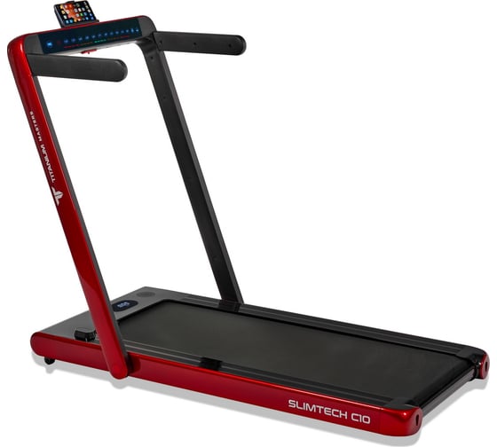 Беговая дорожка BRADEX Titanium Masters Slimtech C10 красная 1
