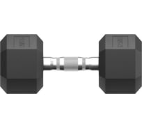 Гантель UNIXFIT гексагональная, обрезиненная, 12.5 кг DBHEX12_5
