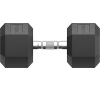 Гантель UNIXFIT гексагональная, обрезиненная, 22.5 кг DBHEX22_5
