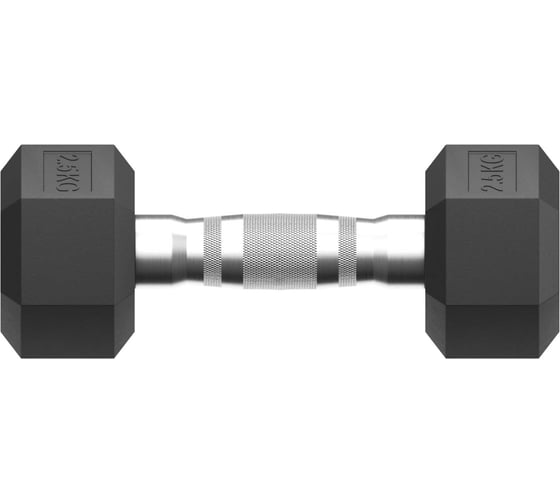 Гантель UNIXFIT гексагональная, обрезиненная, 2.5 кг DBHEX2_5