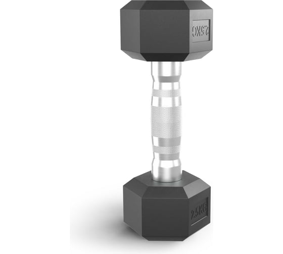 Гантель UNIXFIT гексагональная, обрезиненная, 2.5 кг DBHEX2_5