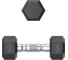 Гантель UNIXFIT гексагональная, обрезиненная, 2.5 кг DBHEX2_5 2
