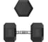 Гантель гексагональная обрезиненная UNIXFIT 25 кг DBHEX25 4
