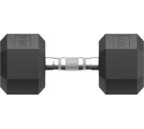 Гантель UNIXFIT гексагональная, обрезиненная, 15 кг DBHEX15