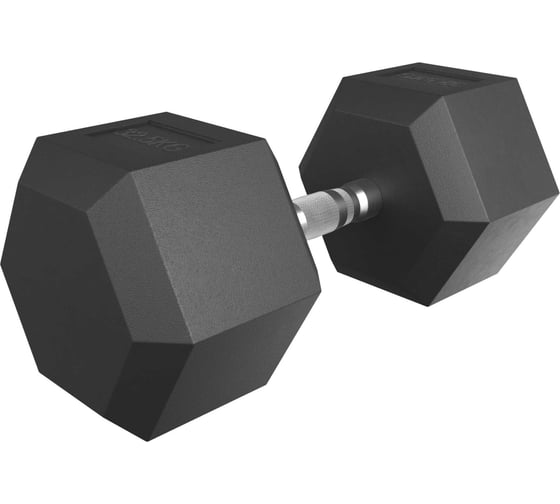 Гантель UNIXFIT гексагональная, обрезиненная, 32.5 кг DBHEX32_5
