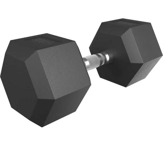 Гантель UNIXFIT гексагональная, обрезиненная, 30 кг DBHEX30