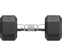 Гантель UNIXFIT гексагональная, обрезиненная, 7.5 кг DBHEX7_5