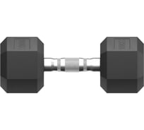Гантель UNIXFIT гексагональная, обрезиненная, 10 кг DBHEX10