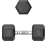 Гантель UNIXFIT гексагональная, обрезиненная, 10 кг DBHEX10 2