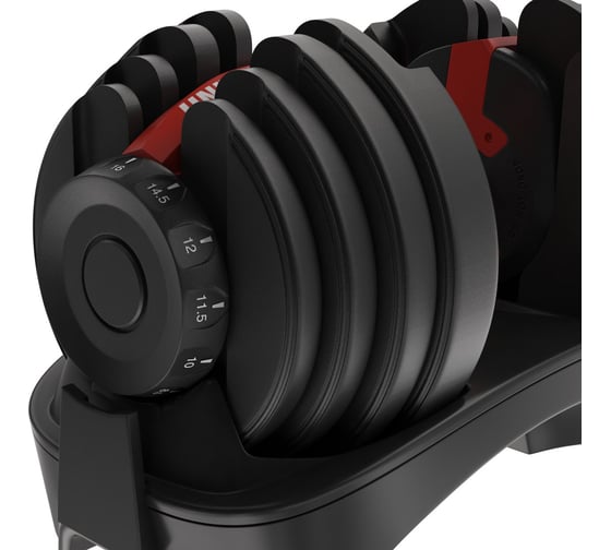 Гантель UNIXFIT со ступенчатой регулировкой, 40 кг DBREGU40