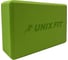 Блок для йоги и фитнеса UNIXFIT 200 г, 23x15x7 см, зеленый YBU200GGN 2