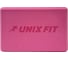 Блок для йоги и фитнеса UNIXFIT 200 г, 23x15x7 см, розовый YBU200GPK 1