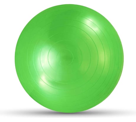 Фитбол с насосом UNIXFIT антивзрыв, 75 см, зеленый FBU75CMGN