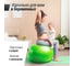 Фитбол с насосом UNIXFIT антивзрыв, 75 см, зеленый FBU75CMGN 6