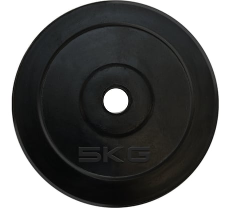 Диск обрезиненный UNIXFIT 5 кг, 25 мм DU5000RUB