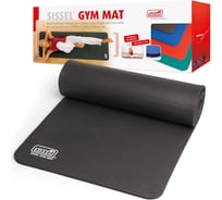 Гимнастический мат SISSEL Gym Mat 15 мм, 180x60x1,5 см, серый SI 200.003.5 00-00-00