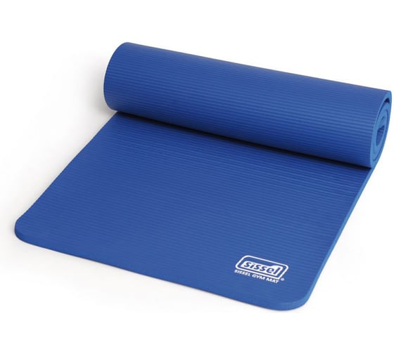 Гимнастический мат SISSEL Gym Mat 15 мм, 180x60x1,5 см, синий SI 200.001.5 00-00-00