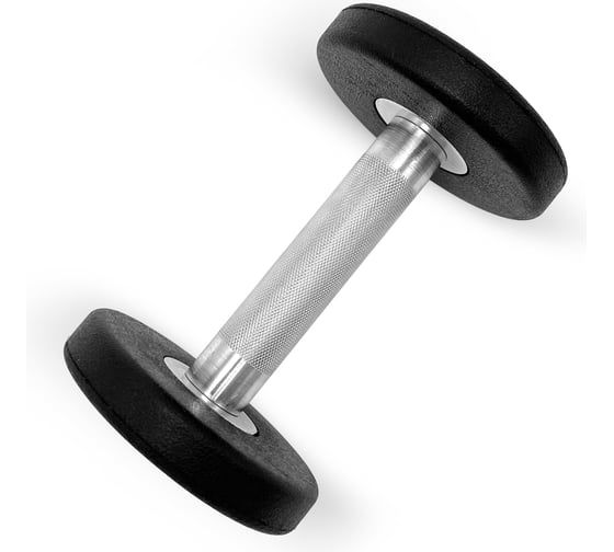 Гантель UNIXFIT PRO круглая обрезиненная 2,5 кг DBRND2_5PBK
