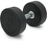 Гантель UNIXFIT PRO круглая обрезиненная 15 кг DBRND15PBK 1