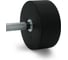 Гантель UNIXFIT PRO круглая обрезиненная 30 кг DBRND30PBK 3