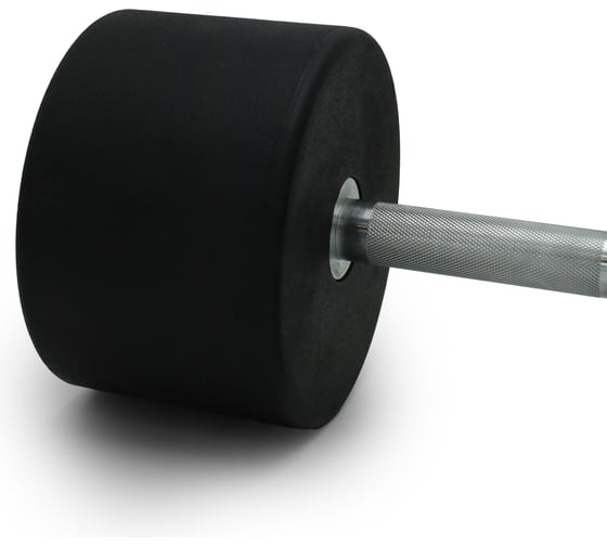 Гантель UNIXFIT PRO круглая обрезиненная 50 кг DBRND50PBK
