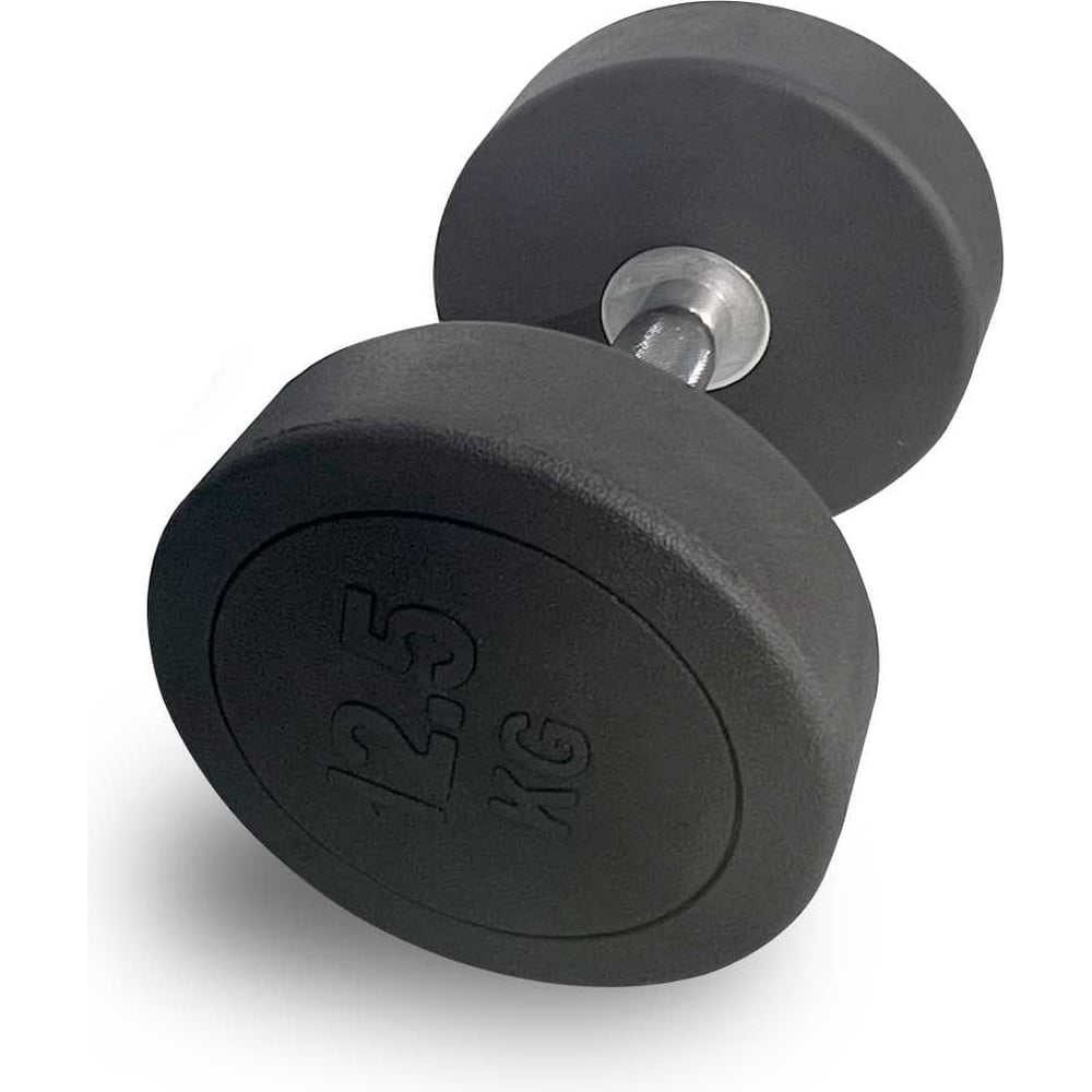 Гантель UNIXFIT PRO круглая обрезиненная 12,5 кг DBRND12_5PBK ...