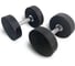 Гантель UNIXFIT PRO круглая обрезиненная 12,5 кг DBRND12_5PBK 2