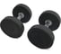 Гантель UNIXFIT PRO круглая обрезиненная 10 кг DBRND10PBK 2