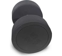Гантель UNIXFIT PRO круглая обрезиненная 25 кг DBRND25PBK