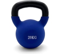 Гиря виниловая UNIXFIT 20 кг Blue KBVIN20BL