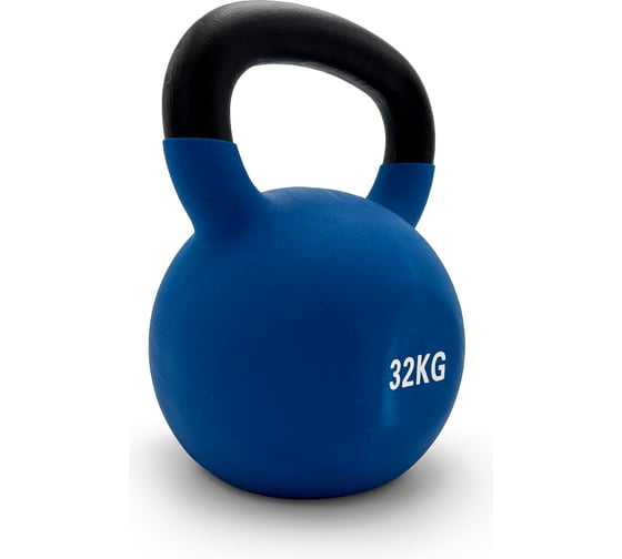 Гиря виниловая UNIXFIT 32 кг Blue KBVIN32BL